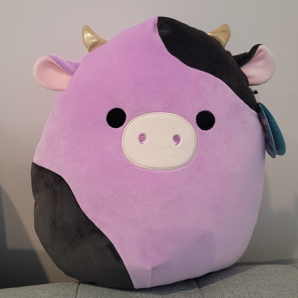 14" Alexie Squishmallow Cow